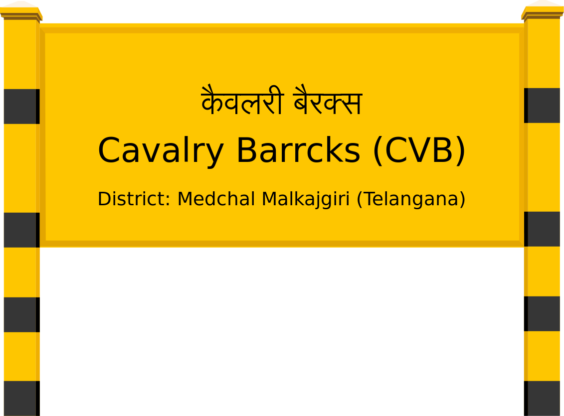 Cavalry Barrcks (CVB) Railway Station