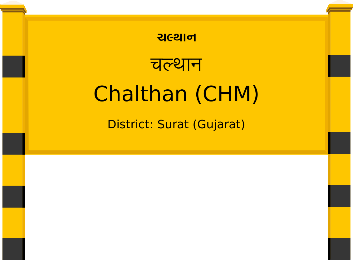 Chalthan (CHM) Railway Station