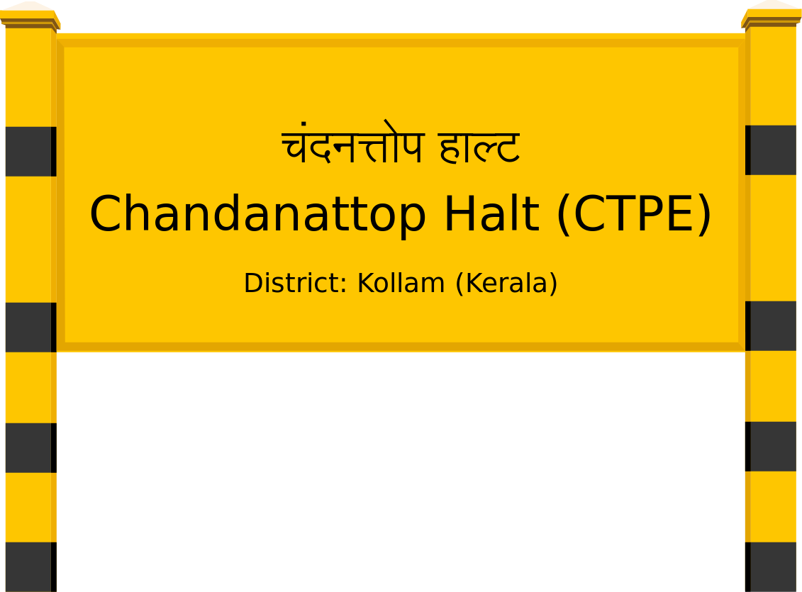 Chandanattop Halt (CTPE) Railway Station