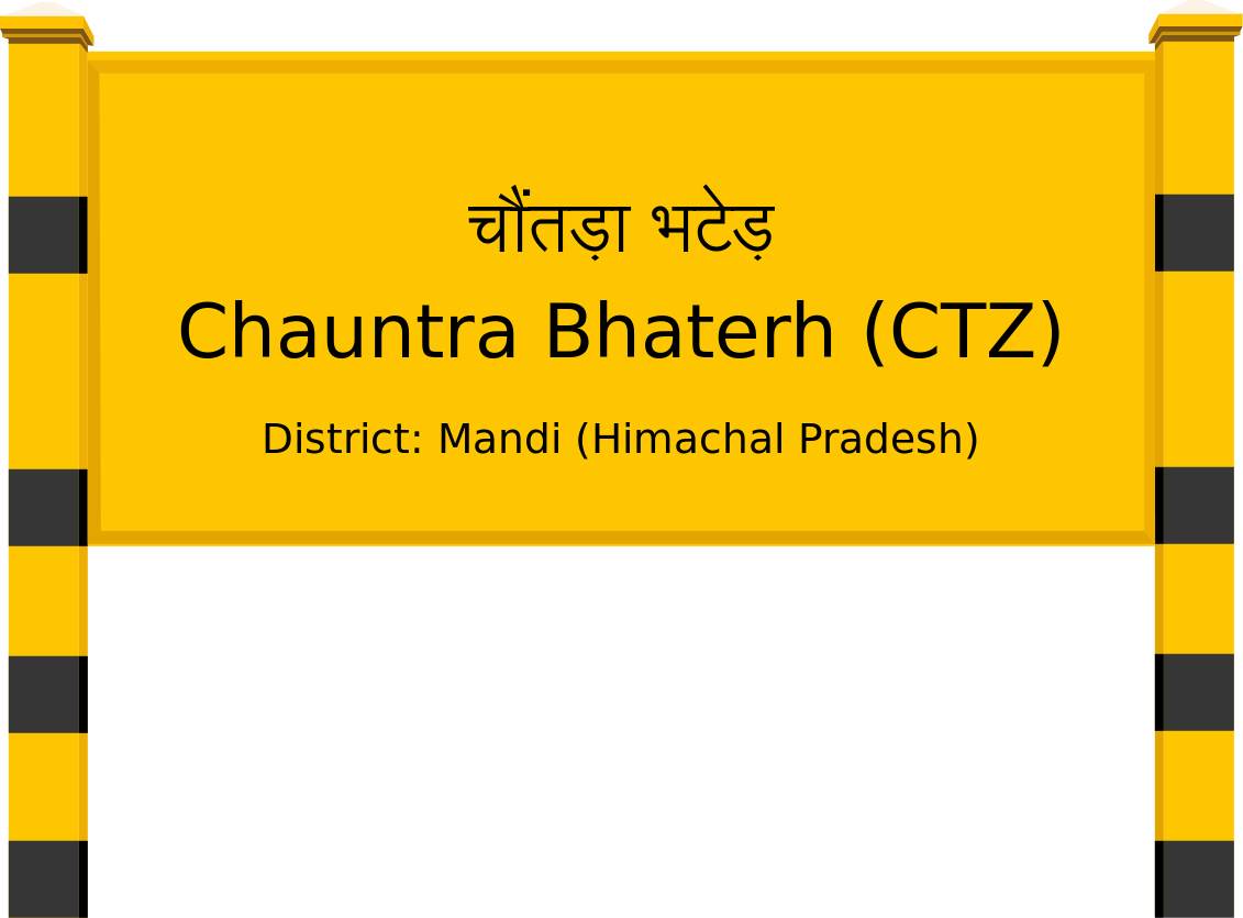 Chauntra Bhaterh (CTZ) Railway Station
