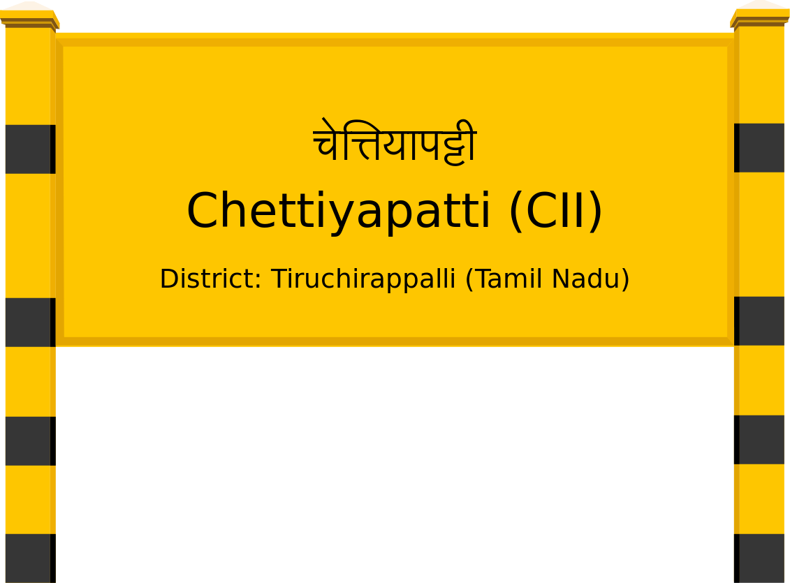 Chettiyapatti (CII) Railway Station
