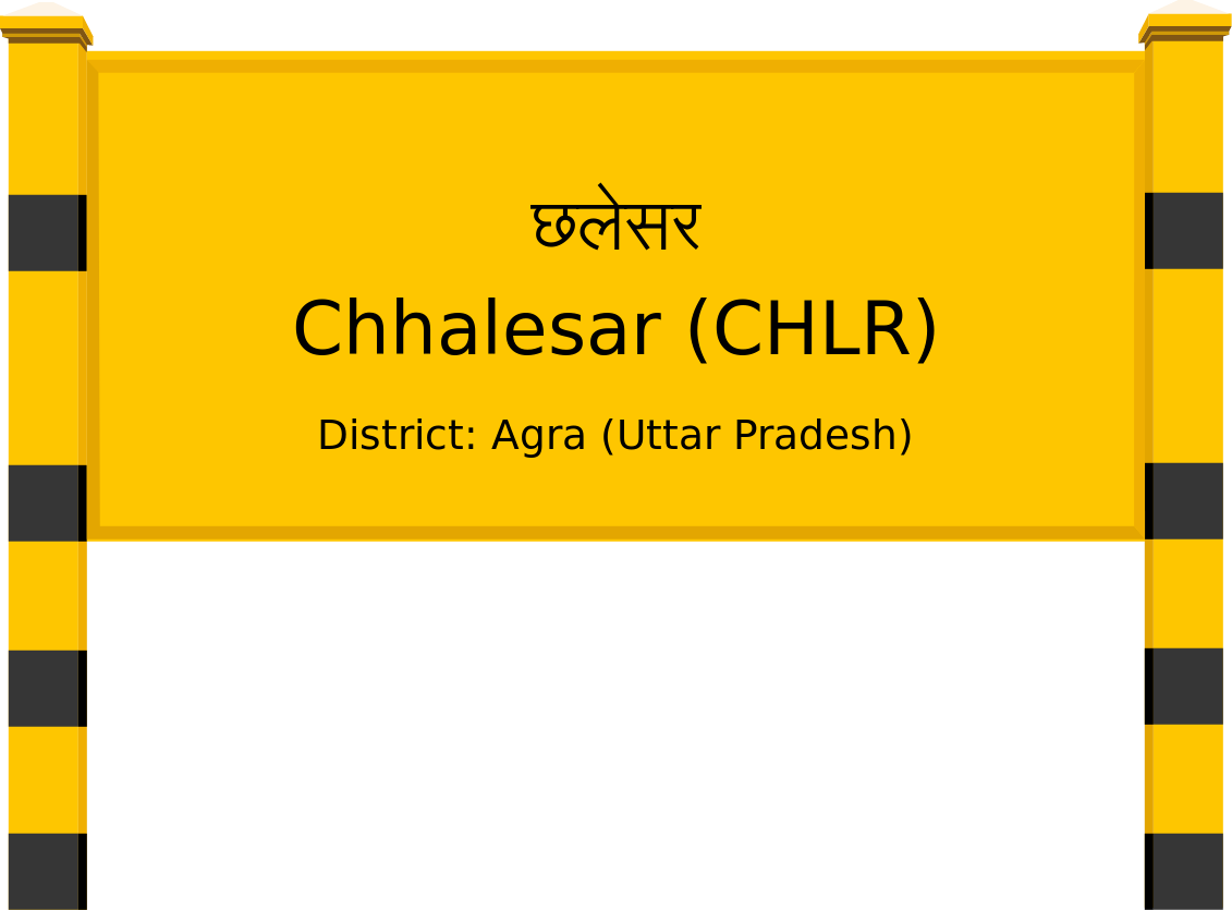 Chhalesar (CHLR) Railway Station
