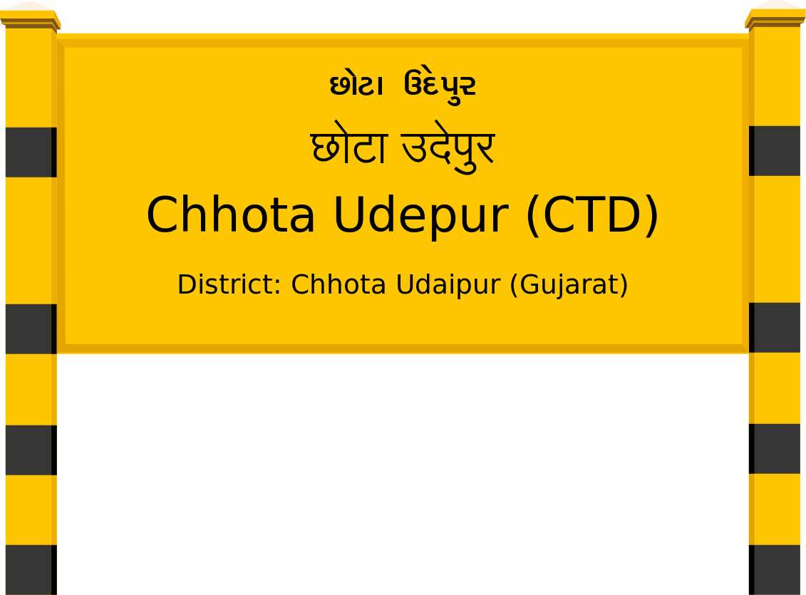 Chhota Udepur (CTD) Railway Station