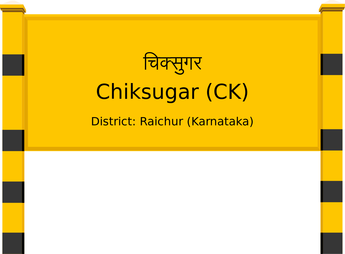 Chiksugar (CK) Railway Station