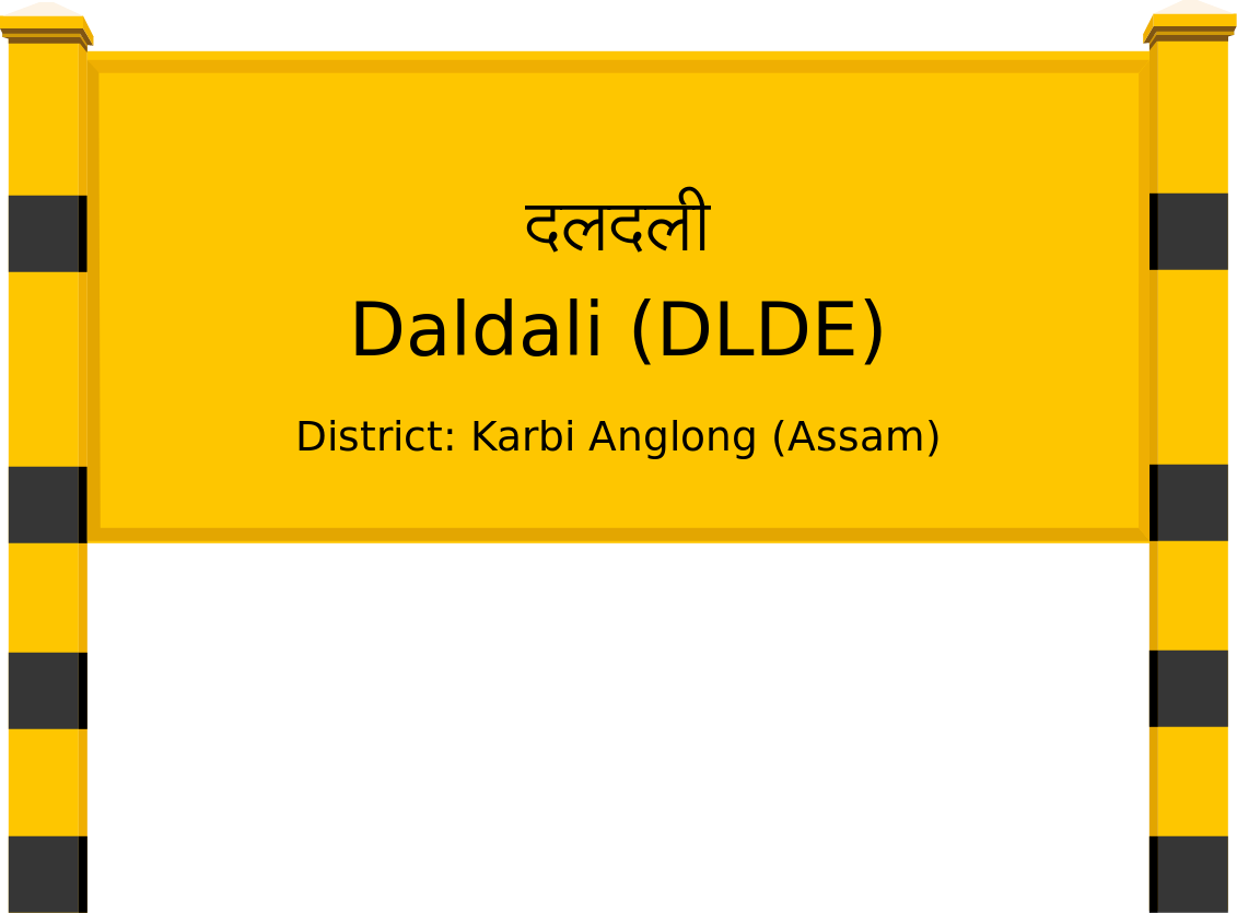 Daldali (DLDE) Railway Station