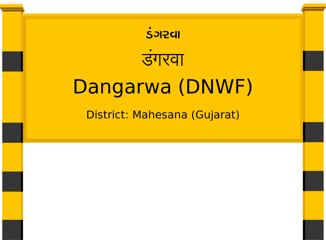 Dangarwa (DNWF) Railway Station