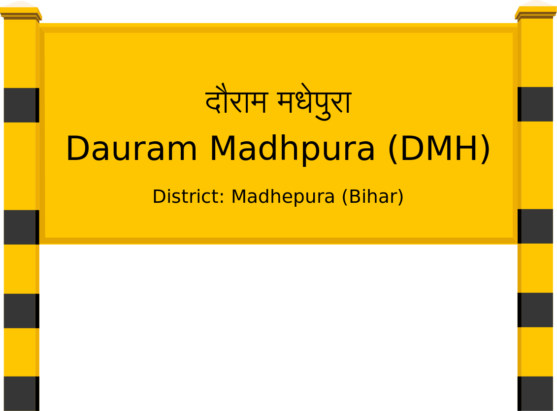 Dauram Madhpura (DMH) Railway Station