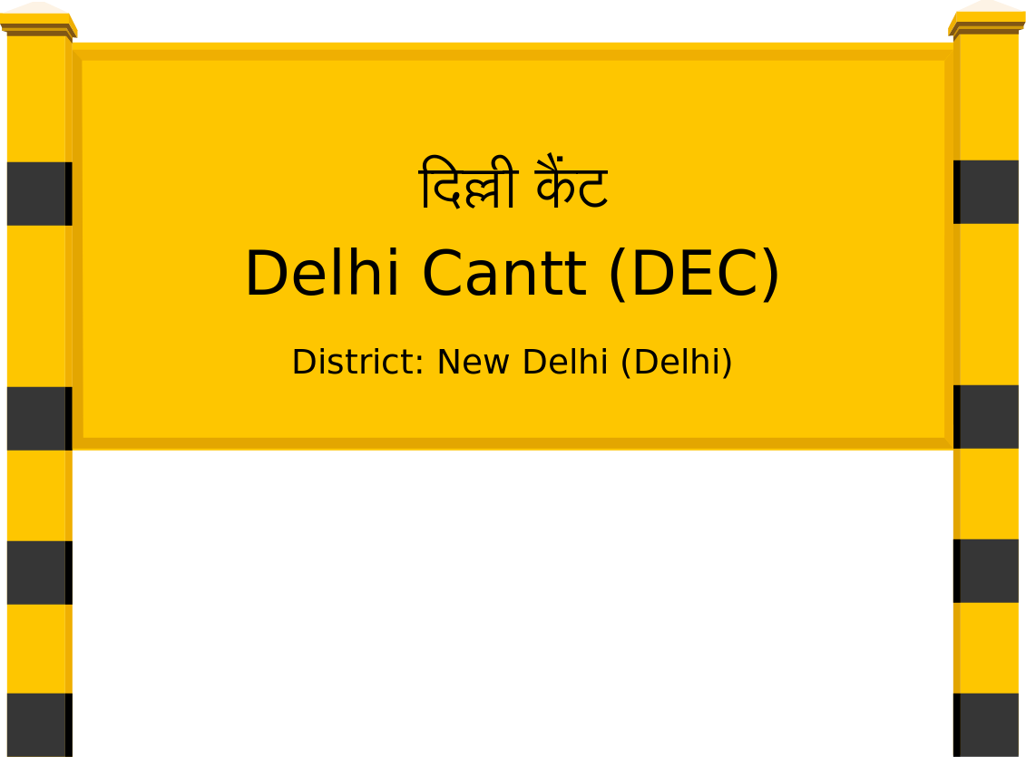 Delhi Cantt (DEC) Railway Station