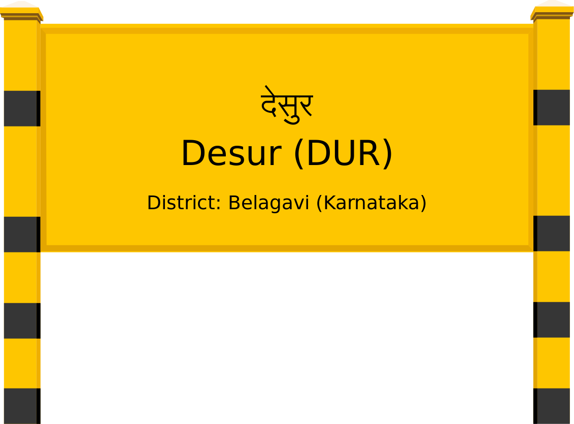 Desur (DUR) Railway Station