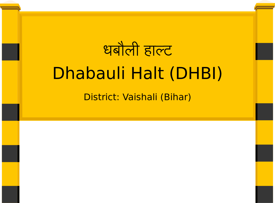 Dhabauli Halt (DHBI) Railway Station