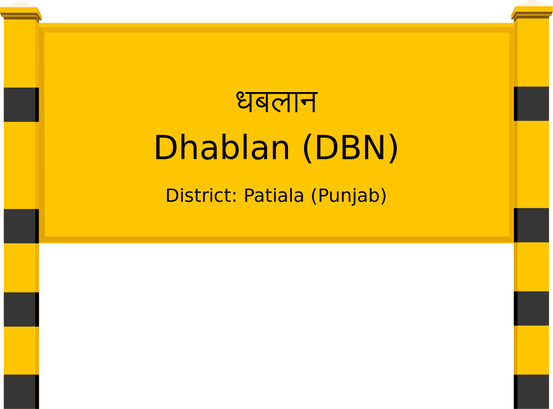 Dhablan (DBN) Railway Station