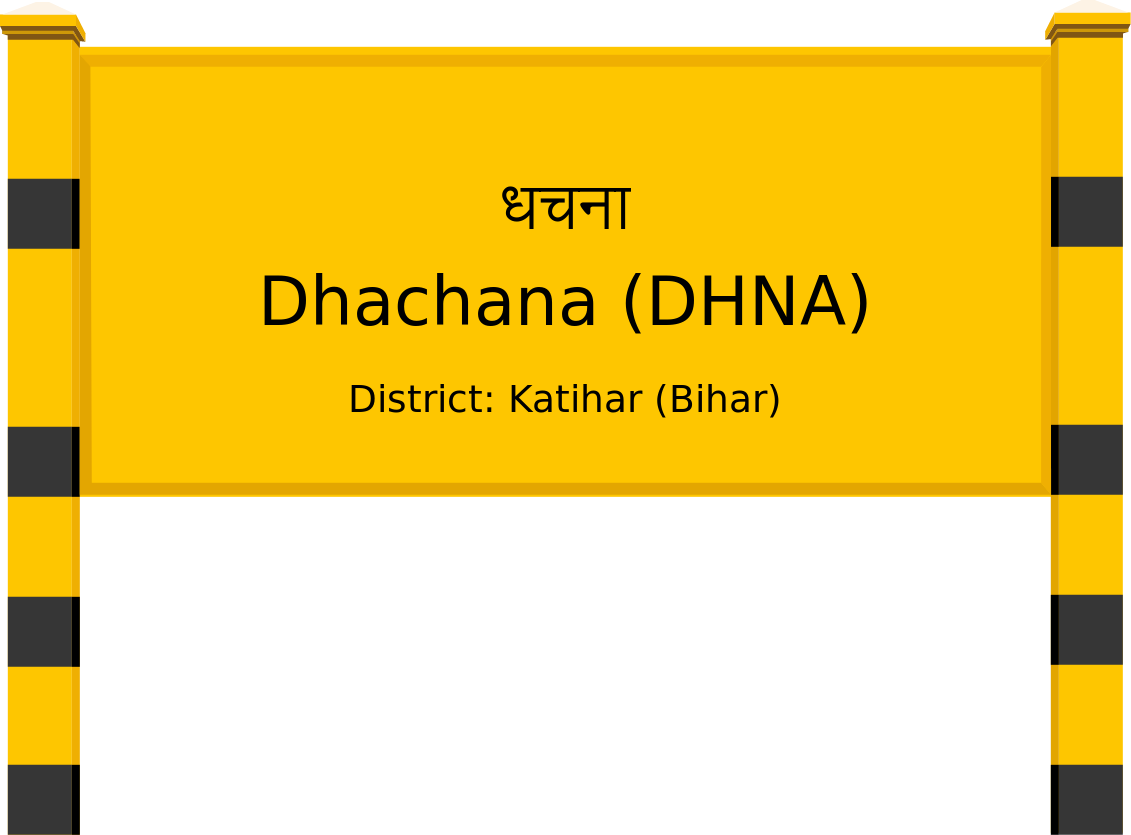 Dhachana (DHNA) Railway Station
