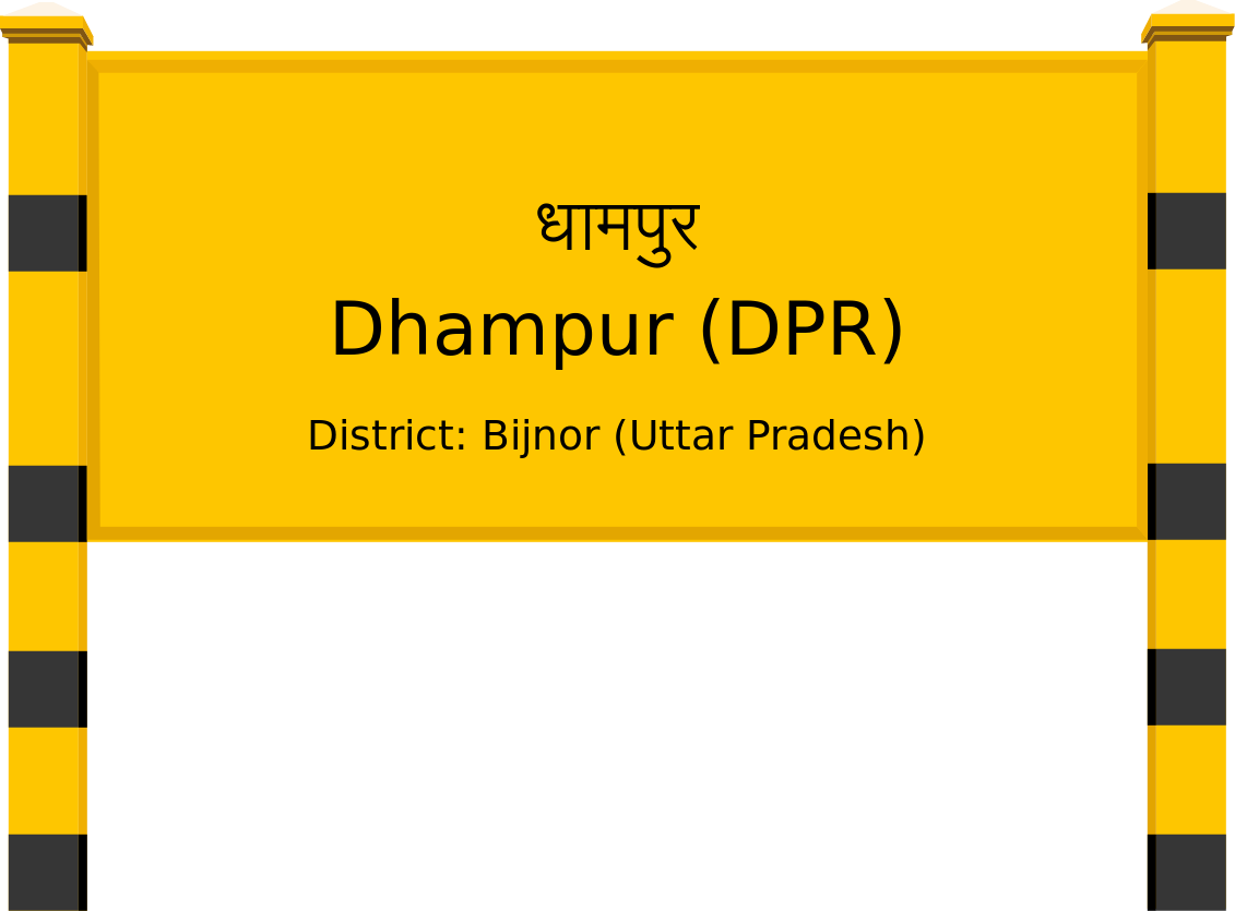 Dhampur (DPR) Railway Station