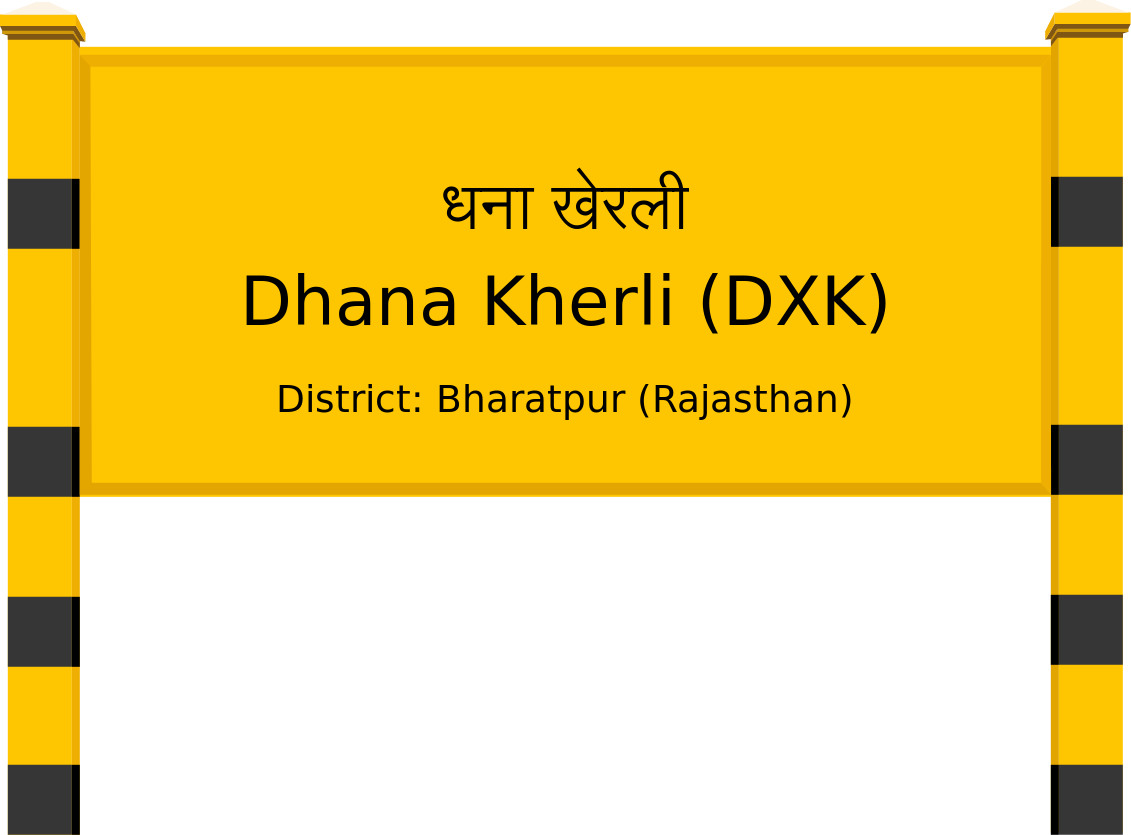 Dhana Kherli (DXK) Railway Station