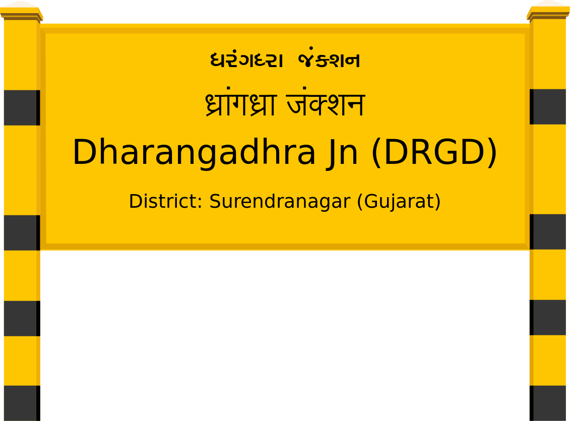 Dharangadhra Jn (DRGD) Railway Station