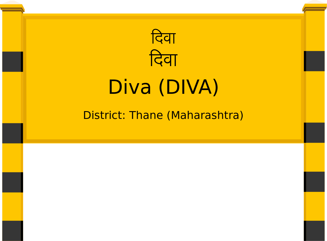 Diva (DIVA) Railway Station