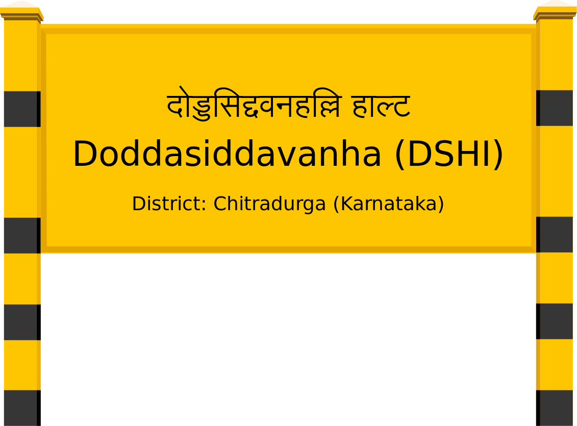 Doddasiddavanha (DSHI) Railway Station