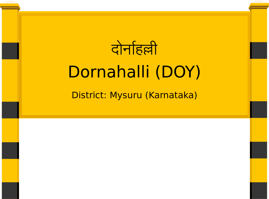 Dornahalli (DOY) Railway Station