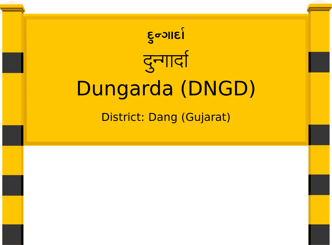 Dungarda (DNGD) Railway Station