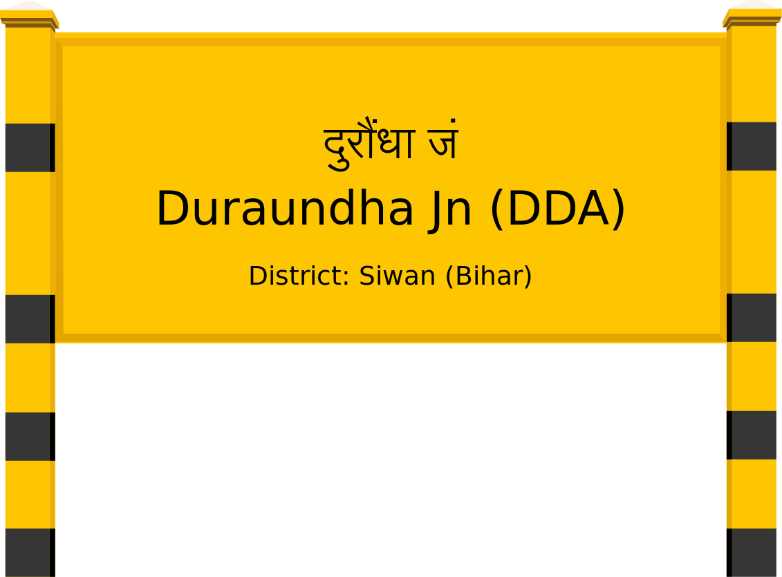Duraundha Jn (DDA) Railway Station
