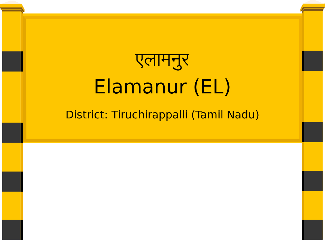 Elamanur (EL) Railway Station