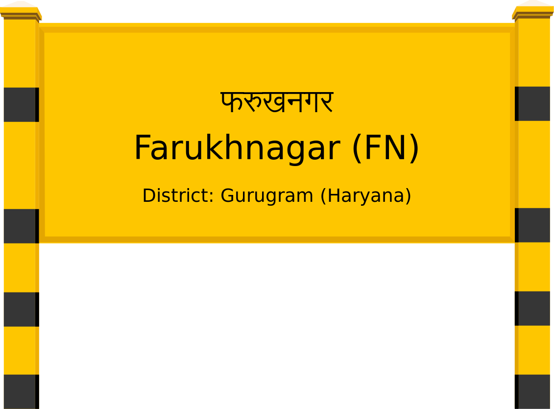 Farukhnagar (FN) Railway Station
