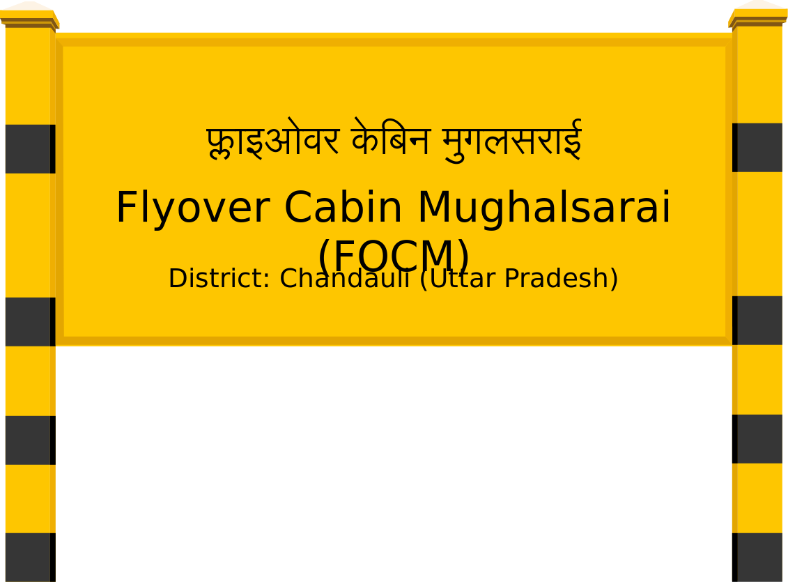 Flyover Cabin Mughalsarai (FOCM) Railway Station