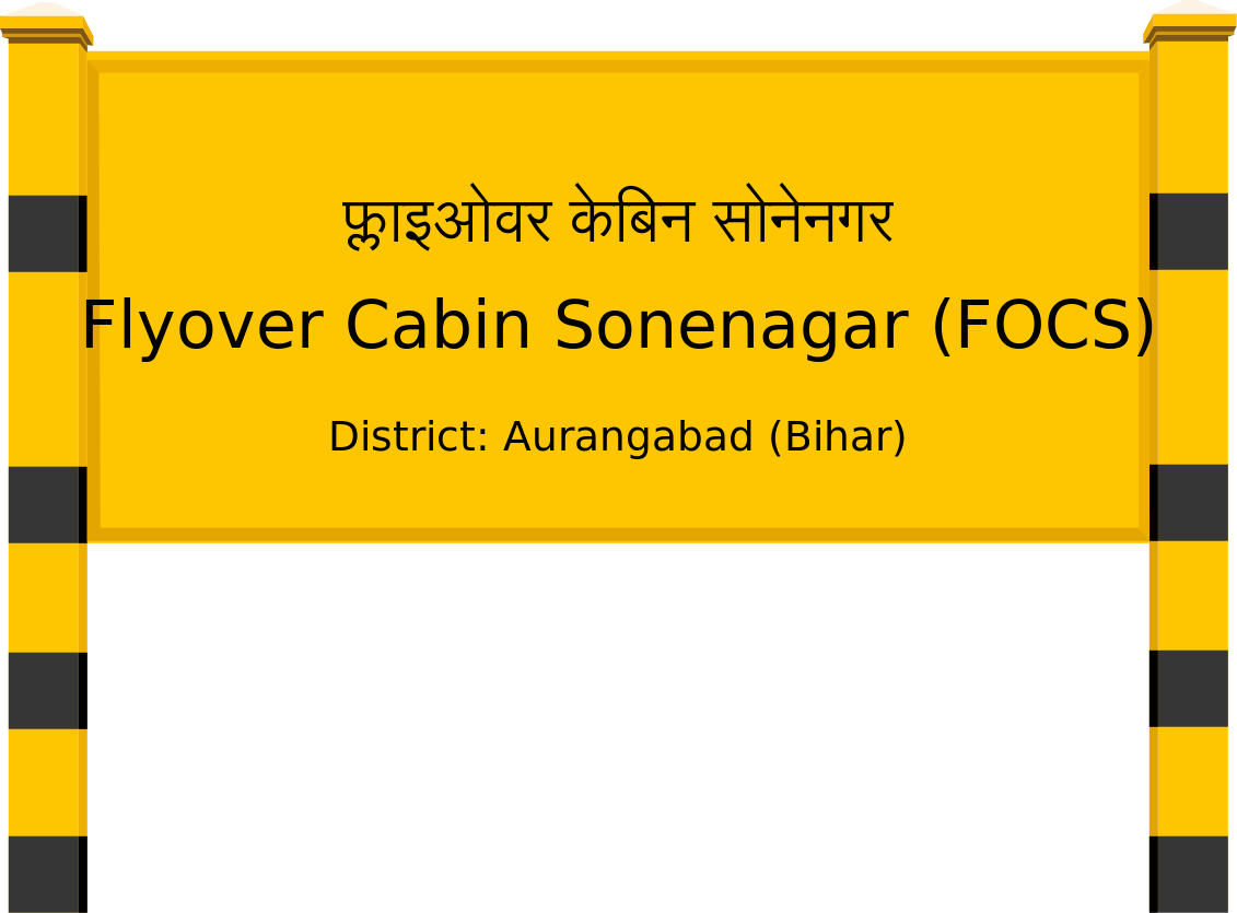 Flyover Cabin Sonenagar (FOCS) Railway Station