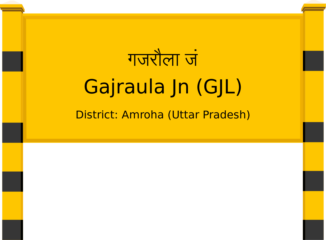 Gajraula Jn (GJL) Railway Station