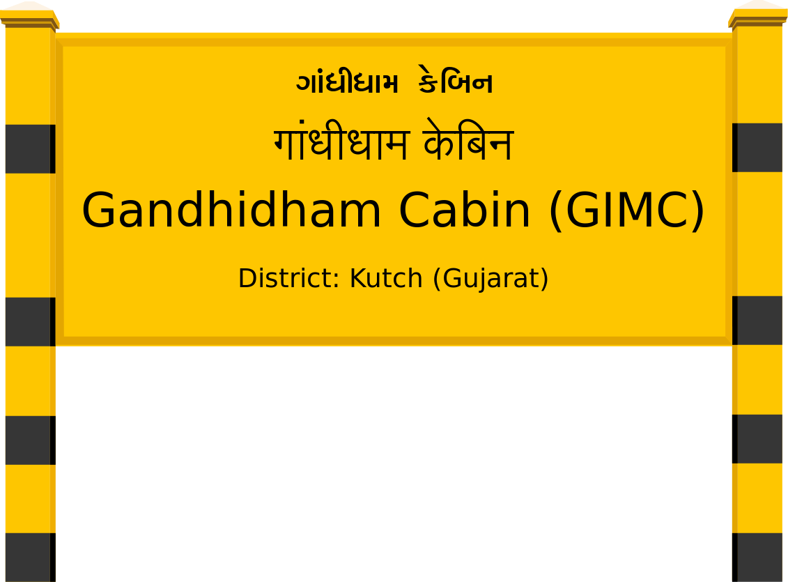Gandhidham Cabin (GIMC) Railway Station
