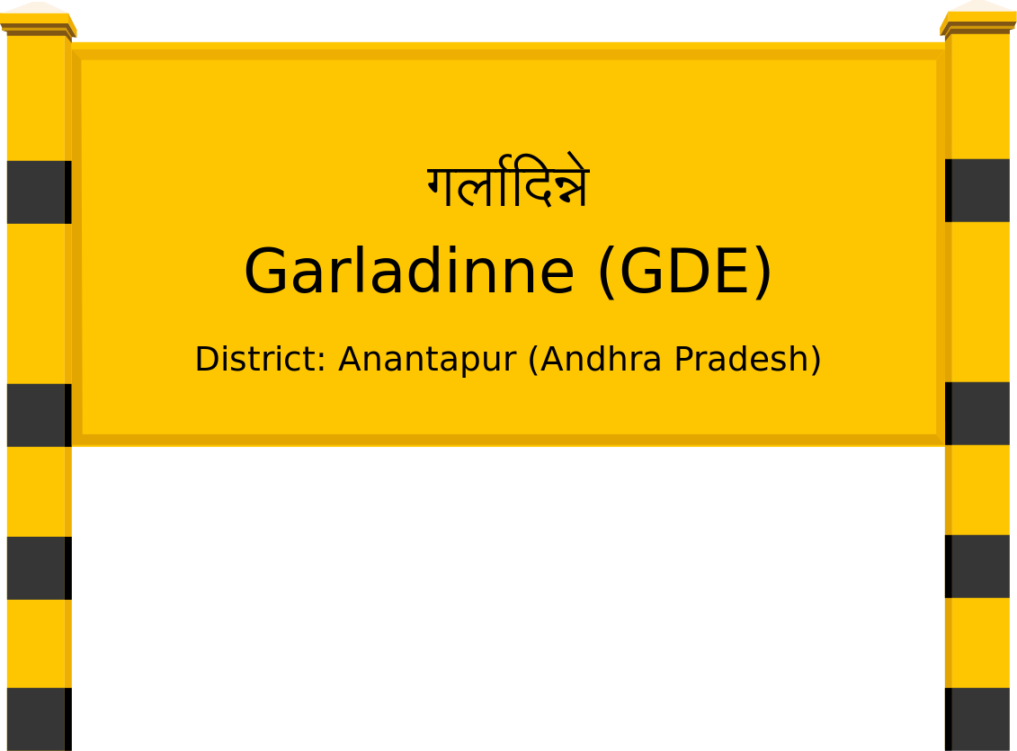 Garladinne (GDE) Railway Station