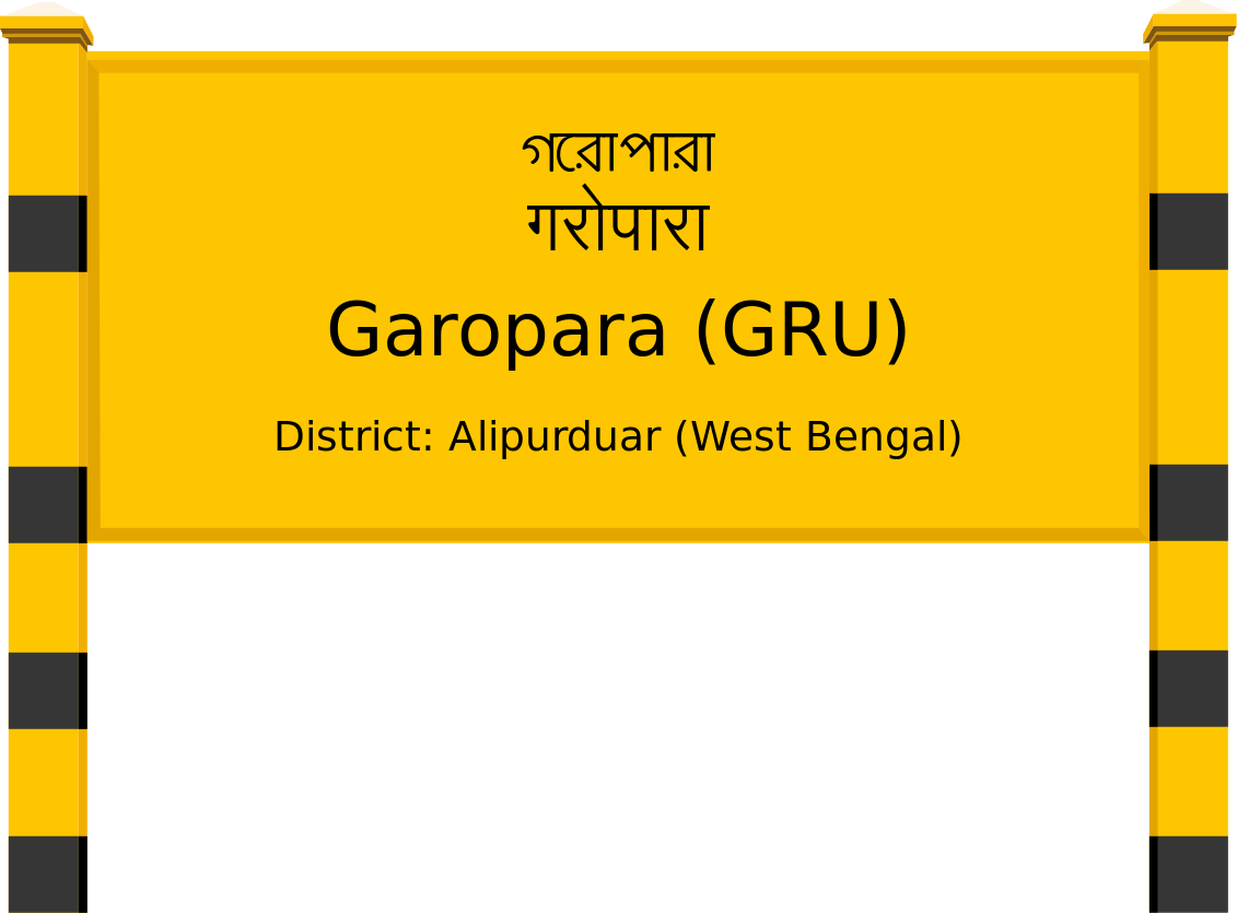Garopara (GRU) Railway Station