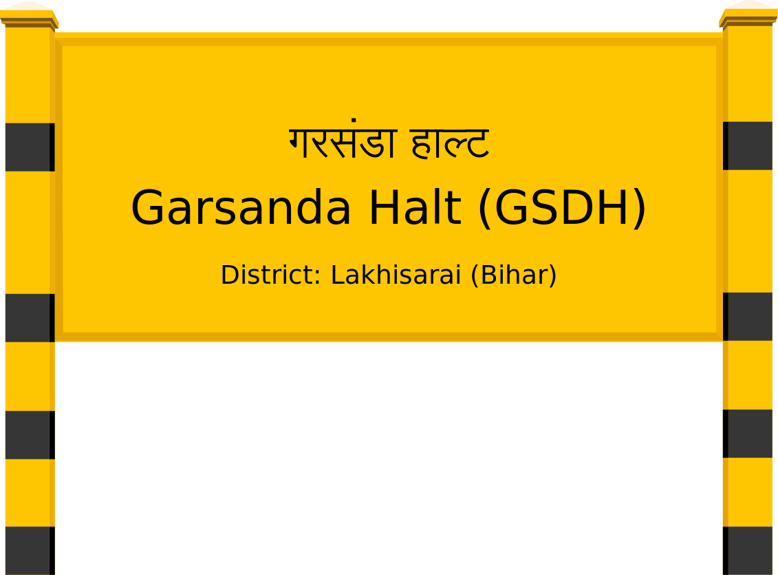 Garsanda Halt (GSDH) Railway Station