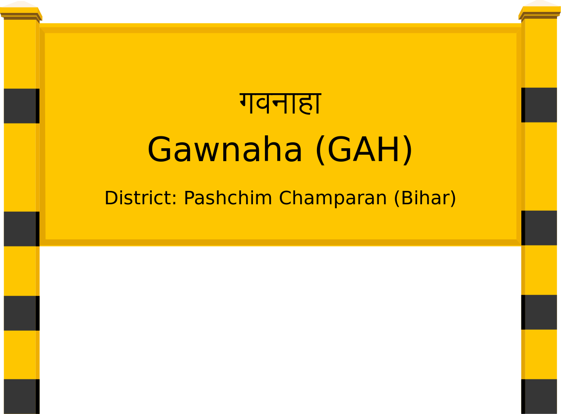 Gawnaha (GAH) Railway Station