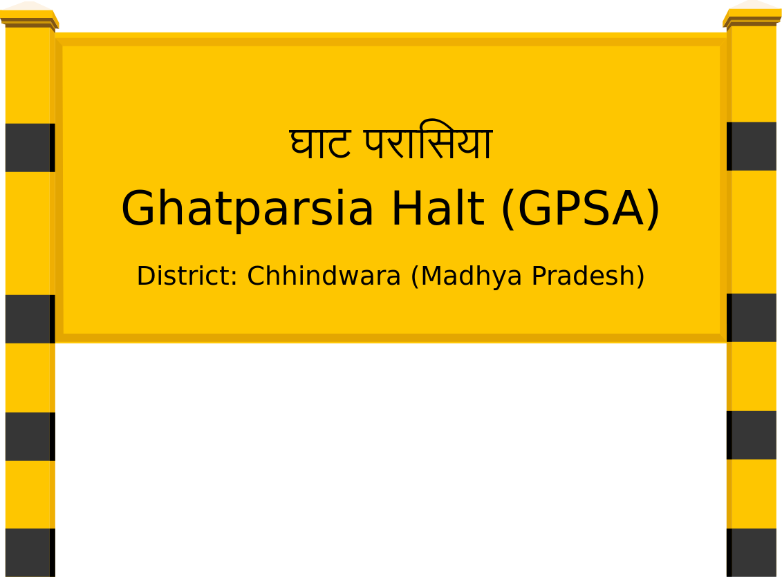 Ghatparsia Halt (GPSA) Railway Station