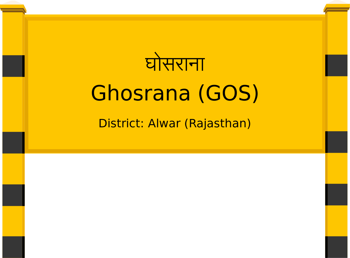 Ghosrana (GOS) Railway Station