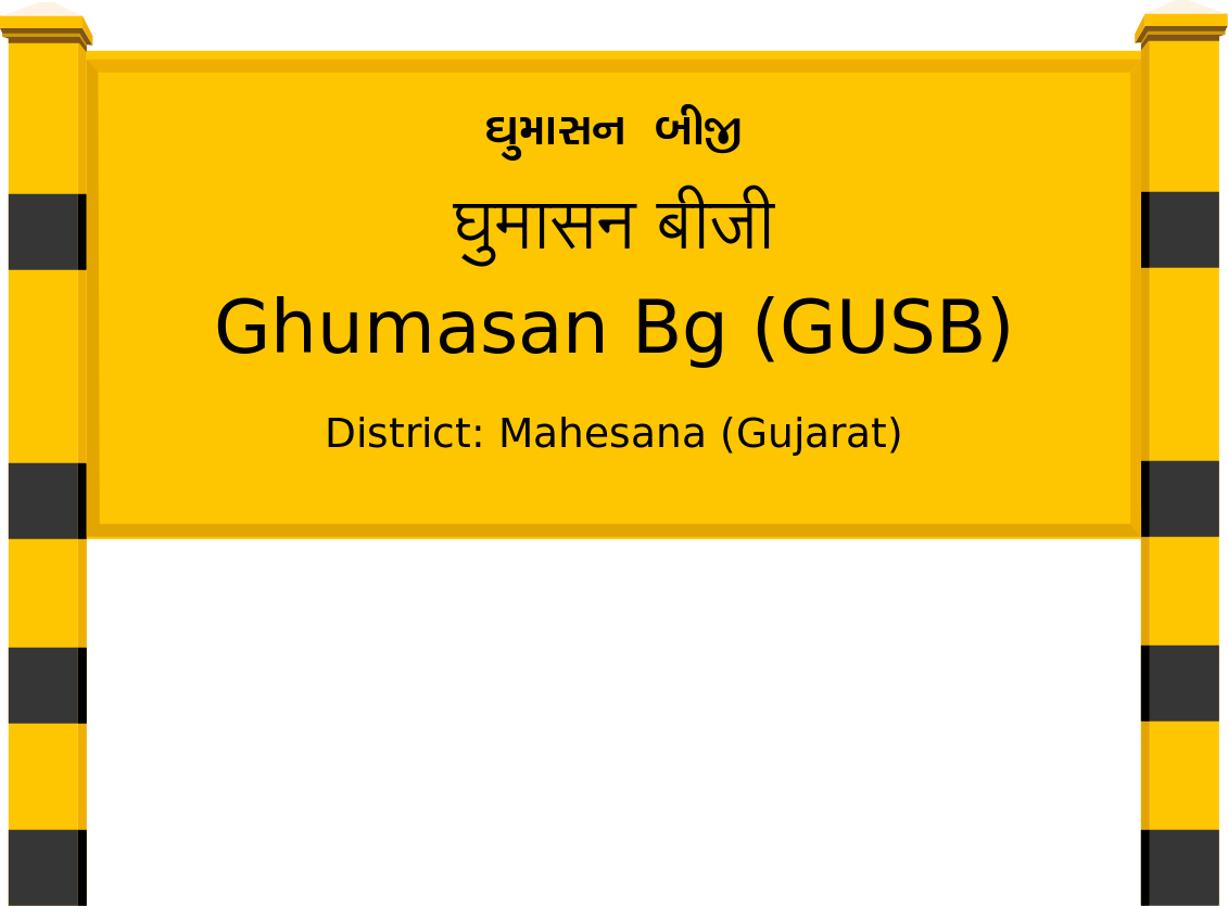 Ghumasan Bg (GUSB) Railway Station