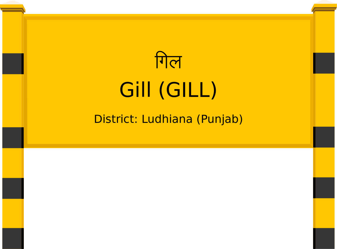 Gill (GILL) Railway Station