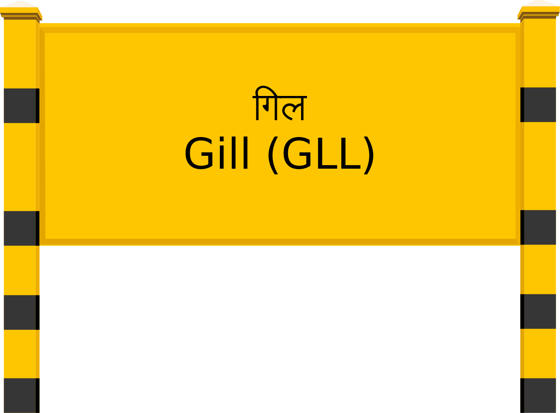 Gill (GLL) Railway Station