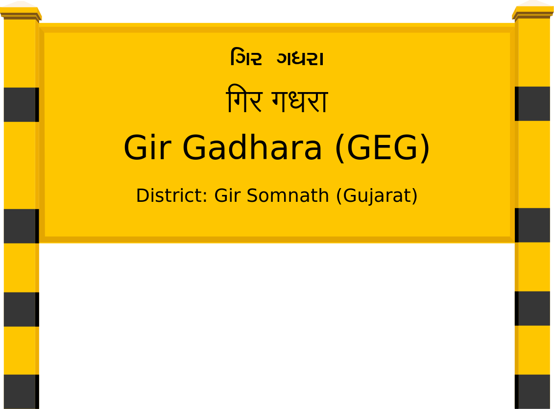 Gir Gadhara (GEG) Railway Station