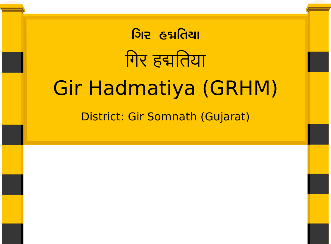Gir Hadmatiya (GRHM) Railway Station