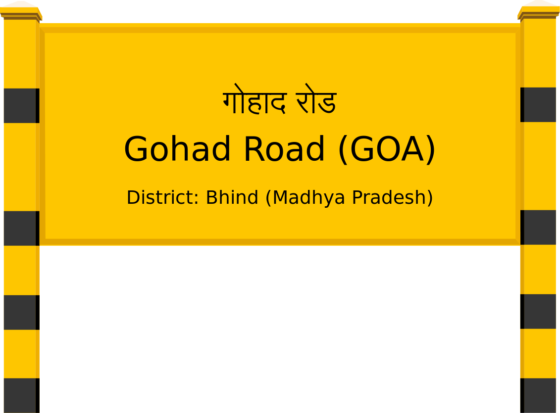 Gohad Road (GOA) Railway Station