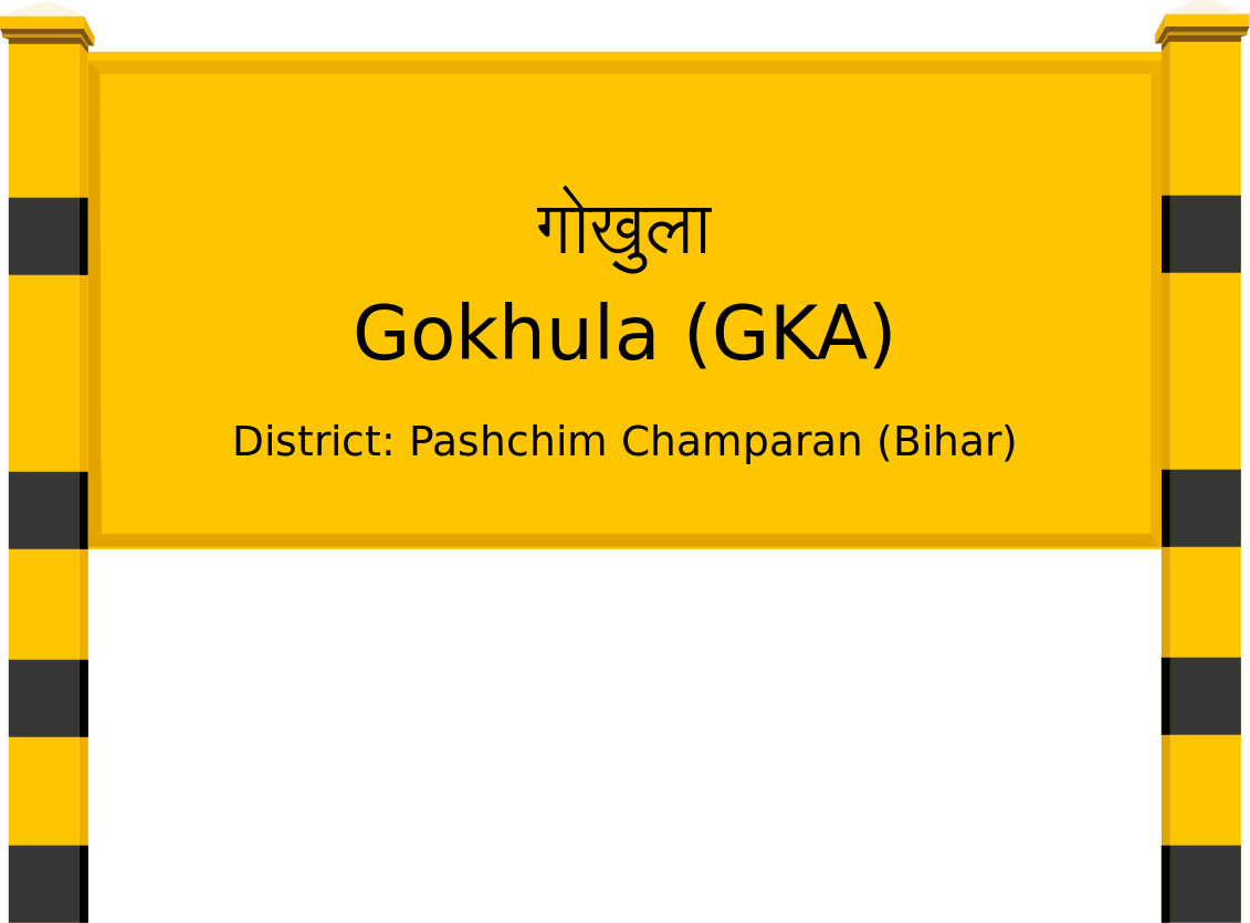Gokhula (GKA) Railway Station