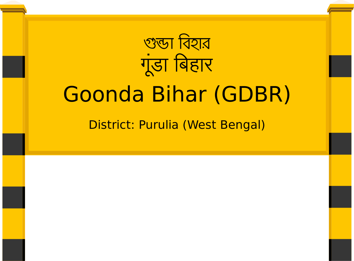 Goonda Bihar (GDBR) Railway Station
