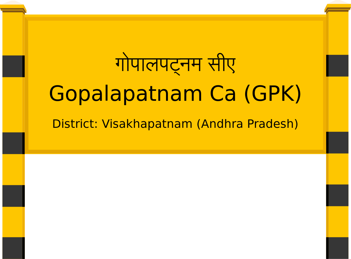 Gopalapatnam Ca (GPK) Railway Station