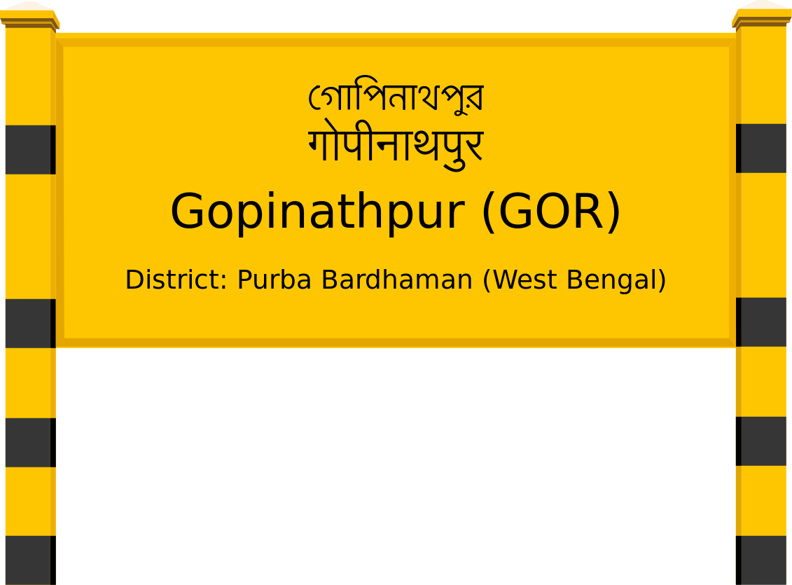 Gopinathpur (GOR) Railway Station