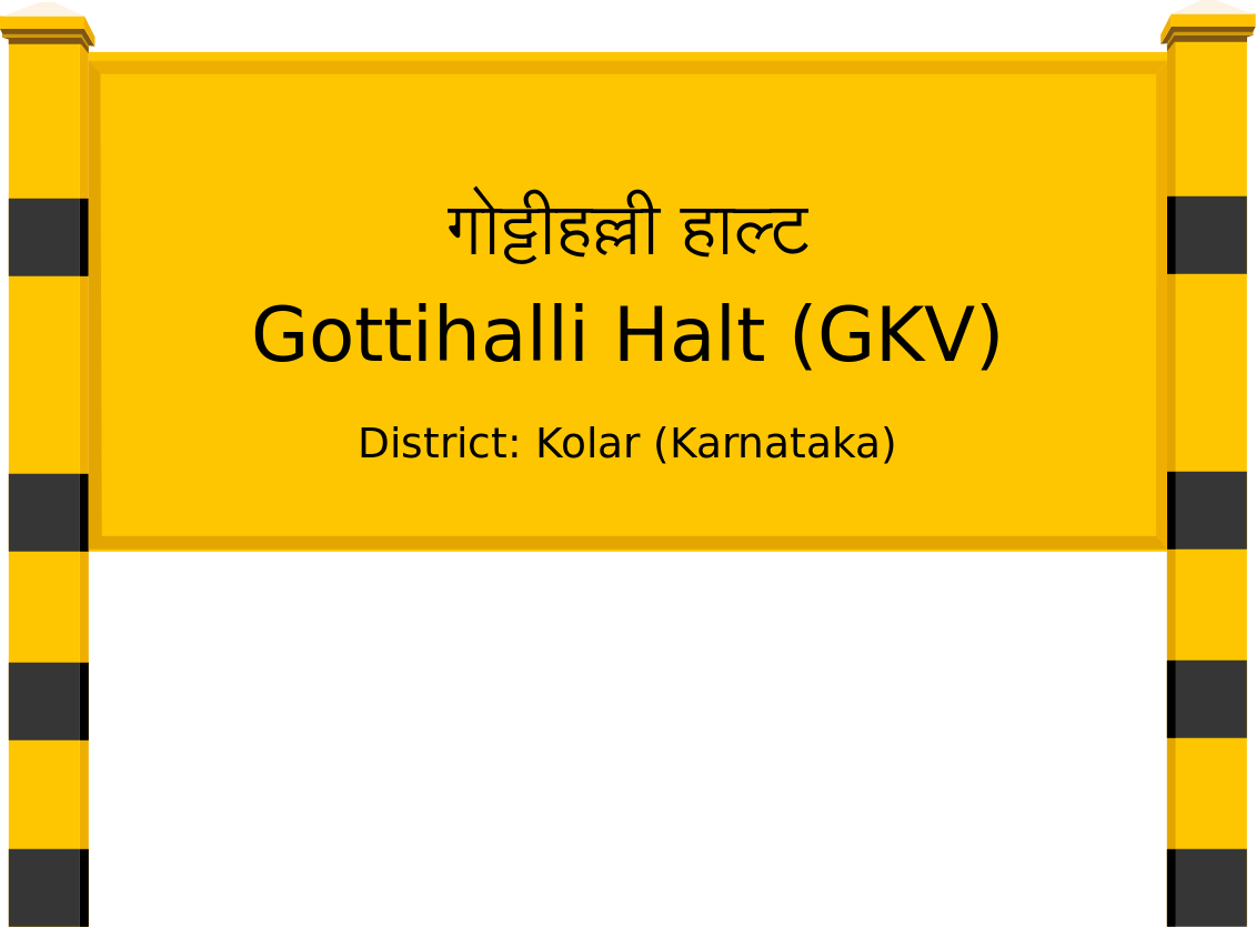 Gottihalli Halt (GKV) Railway Station