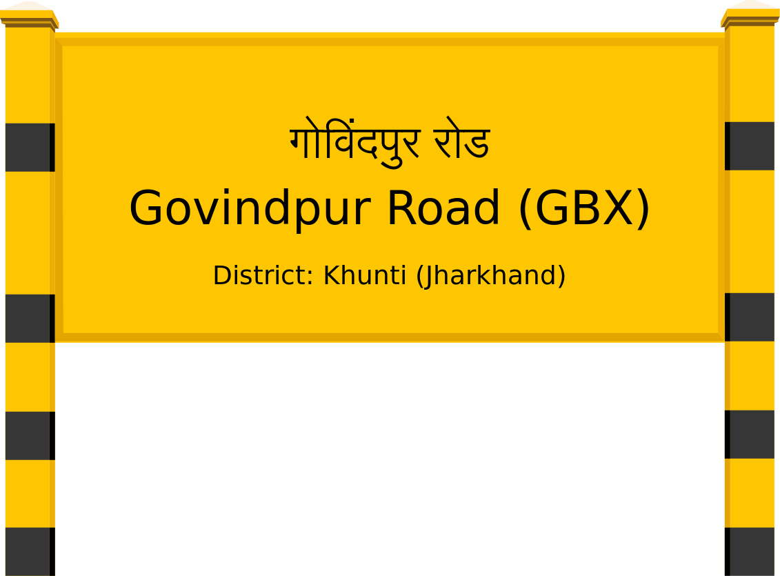 Govindpur Road (GBX) Railway Station