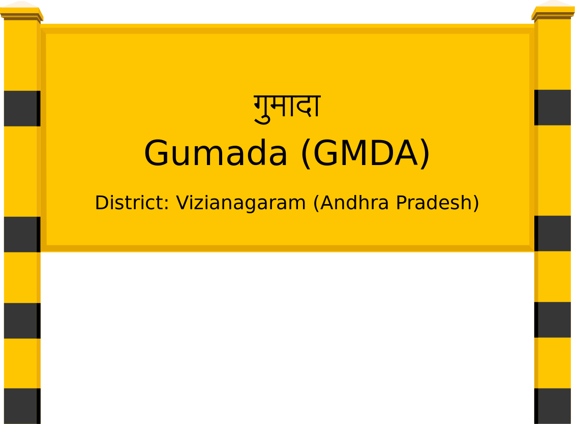 Gumada (GMDA) Railway Station