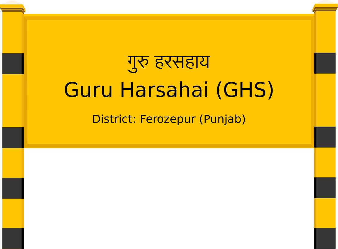 Guru Harsahai (GHS) Railway Station